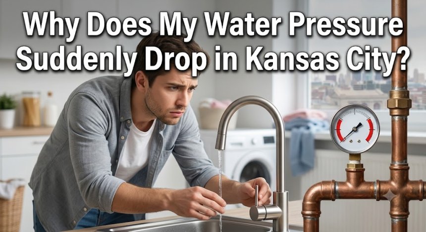 Why Water Pressure Suddenly Drops in Kansas City Home