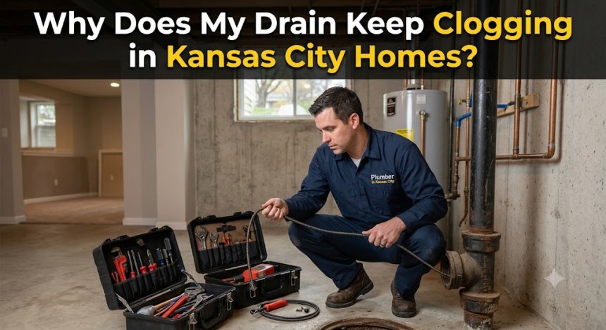 Why Does My Drain Keep Clogging in Kansas City Homes?