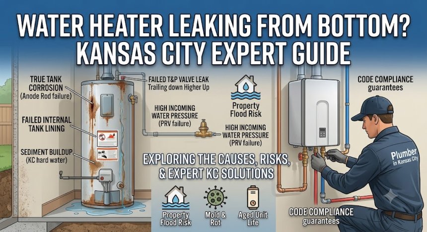 Water Heater Leaking from Bottom? Kansas City Expert Guide