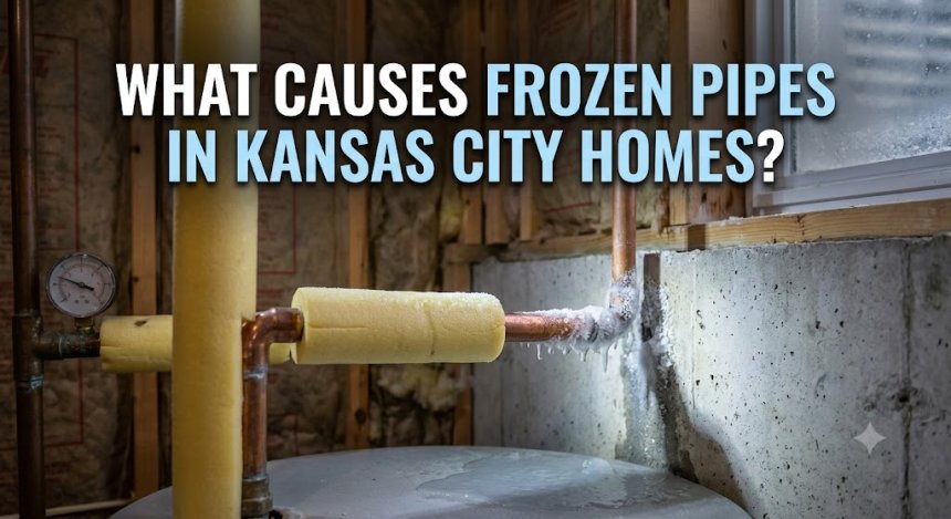 What Causes Frozen Pipes in Kansas City Homes?