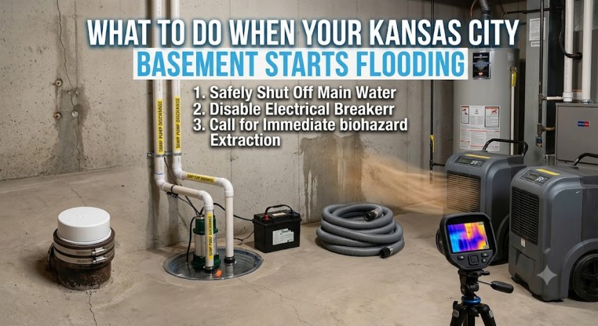 What to Do When Your Kansas City Basement Starts Flooding