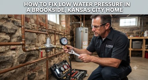 Fix Low Water Pressure in Brookside Kansas City Home
