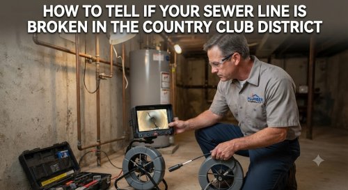 Signs of a Broken Sewer Line in Country Club District KC
