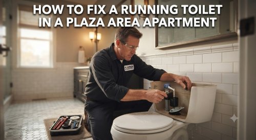 How to Fix a Running Toilet in Plaza Area Apartment