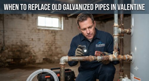When to Replace Old Galvanized Pipes in Valentine