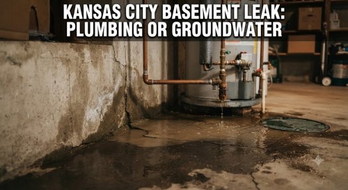 Kansas City Basement Leak: Plumbing or Groundwater