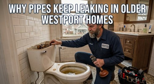 Why Pipes Keep Leaking in Older Westport Homes