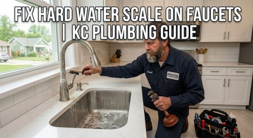 Fix Hard Water Scale on Faucets | KC Plumbing Guide