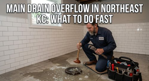 Main Drain Overflow in Northeast KC: What to Do Fast