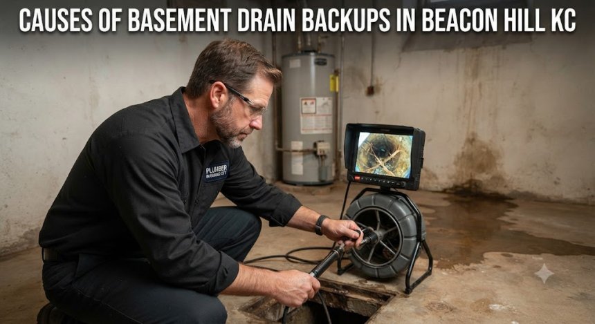 Causes of Basement Drain Backups in Beacon Hill KC