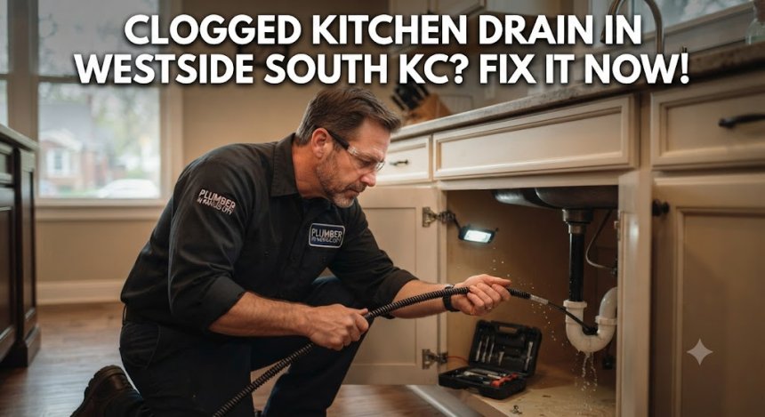 Clogged Kitchen Drain in Westside South KC? Fix It Now!