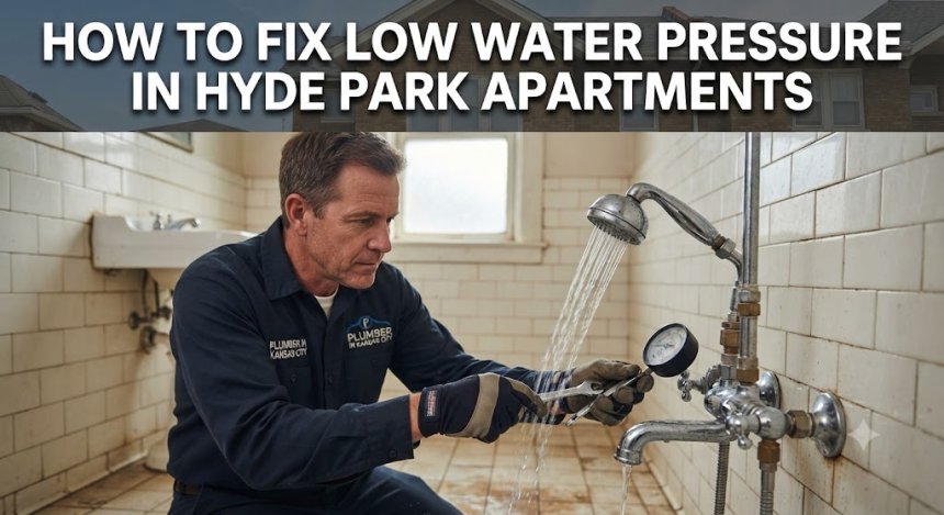 How to Fix Low Water Pressure in Hyde Park Apartments