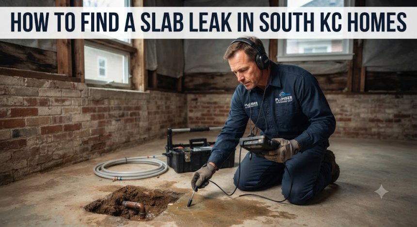 How to Find a Slab Leak in South KC Homes