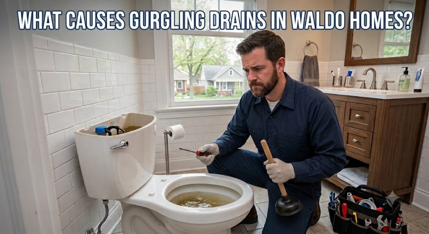 What Causes Gurgling Drains in Waldo Homes?